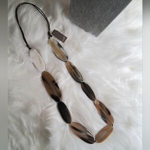 NWT J.Jill Statement Adjustable Cord Necklace